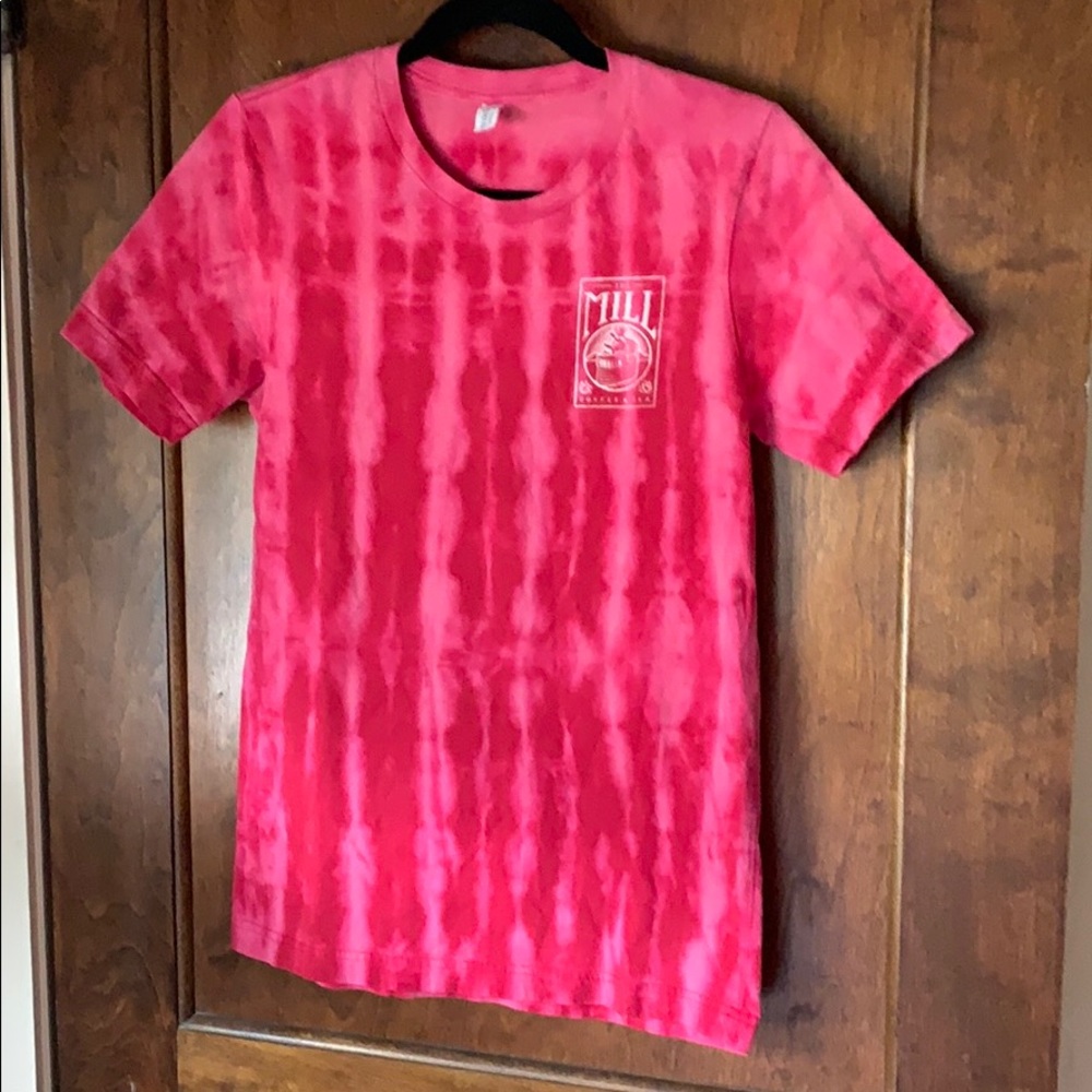 homemade tye dye tee
